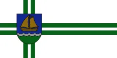 Flag of Ventspils Municipality