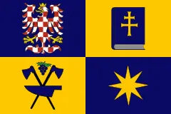 Flagge von Zlínský kraj
