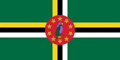 Flag of Dominica (1981–1988)