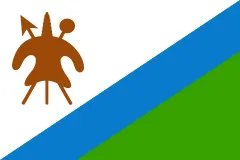 Flag of Lesotho (1987–2006)