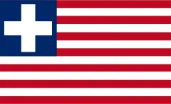 Flagge von Liberia (1827–1847)