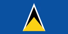 علم سانت لوسيا (1979–2002)
