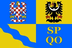 Flagge von Olomoucký kraj