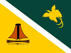 Flagge von Jiwaka Province