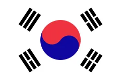 Flagge von Südkorea (1984–1997)