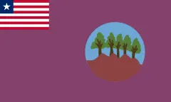 Flagge von Bomi County