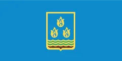 Flagge von Baku