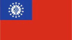 Flag of Myanmar (1974–2010)