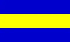 Flagge von Gemeinde Cerklje na Gorenjskem