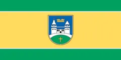 Flagge von Gemeinde Grad