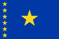 Drapeau : République démocratique du Congo (1960–1963)
