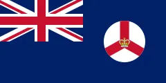 Flagge von Singapur (1952–1959)