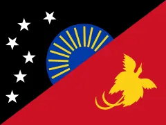 Flagge von Sandaun Province
