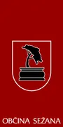 Flagge von Gemeinde Sežana