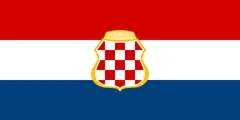 Drapeau : canton de l'Herzégovine de l'Ouest