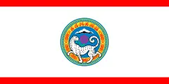 Flagge von Almaty