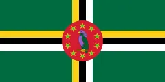 Flag of Dominica (1988–1990)
