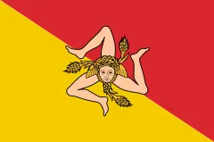 Флаг: Сицилия