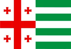 Flagge von Autonome Republik Abchasien