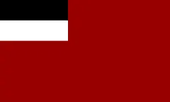 Flagge von Georgien (1990–2004)