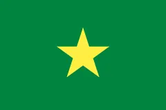 Flagge von Senegal (1958–1959)