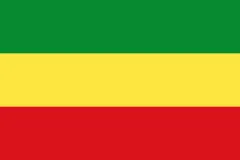 Флаг: Эфиопия (1975–1987)