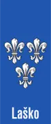 Flagge von Gemeinde Laško