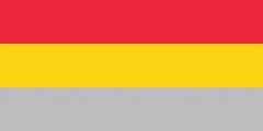 Flagge von Gemeinde Idrija