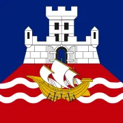 Flagge von Stadt Belgrad