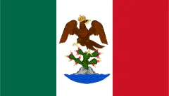 Flagge von Mexiko (1821–1823)