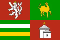 Flagge von Region Pilsen