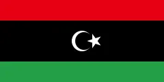 Flagge von Libyen (1951–1969)