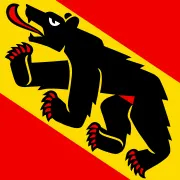 Flagge von Kanton Bern