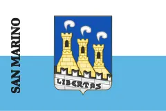 Drapeau : Saint-Marin