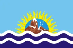 Flagge von Provinz Santa Cruz