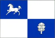 Flagge von Rajon Nisporeni
