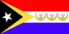 Flagge von Liquiçá