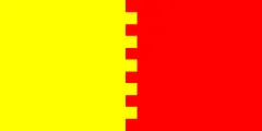 Flagge von Miren-Kostanjevica