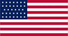 Флаг: США (1861–1863)