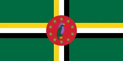Flag of Dominica (1978–1981)