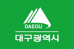 Flagge von Daegu