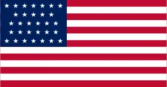 Флаг: США (1851–1858)