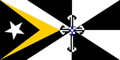 Flagge von Oe-Cusse Ambeno